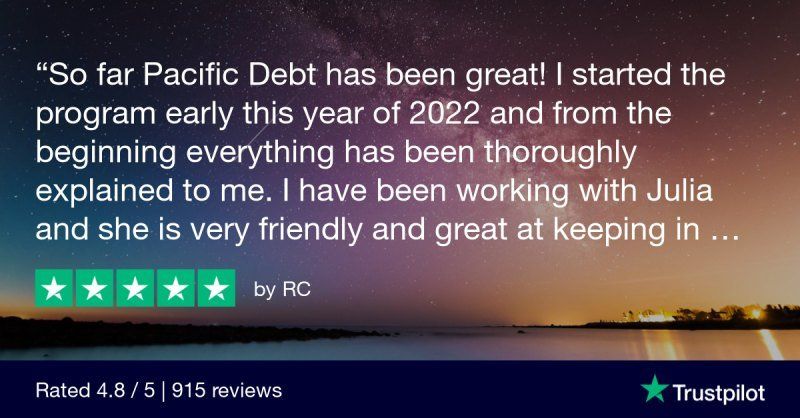 California debt relief companies Trustpilot Pacific Debt Reviews