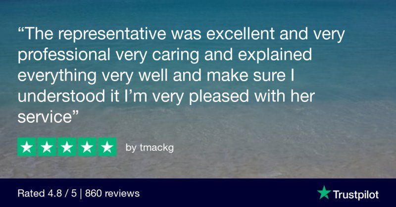 Florida debt relief reviews from Trustpilot
